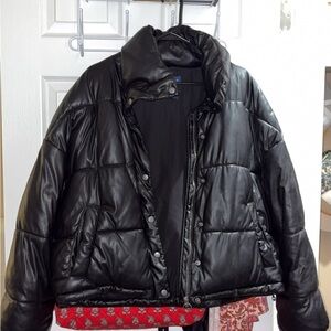 Arizona Jean Company Black Puffer Jacket